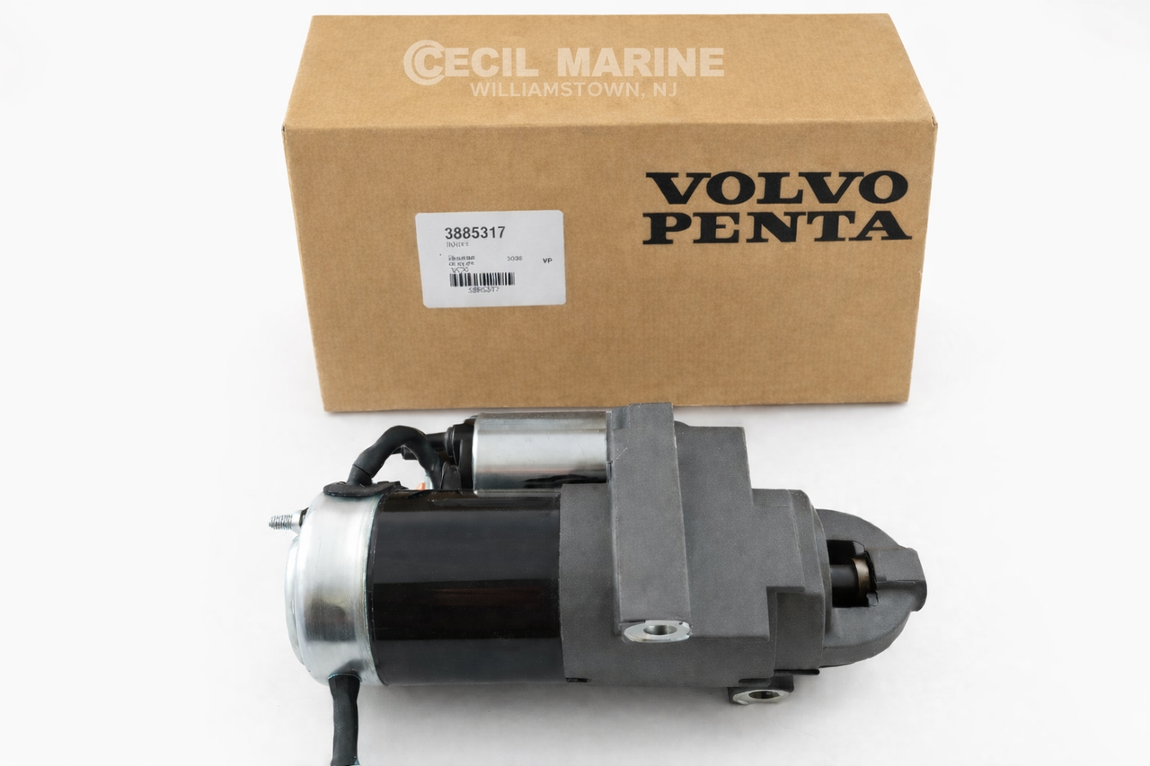 $329.99* GENUINE VOLVO no tax* STARTER MOTOR- 3885317 *In Stock & Ready To Ship!