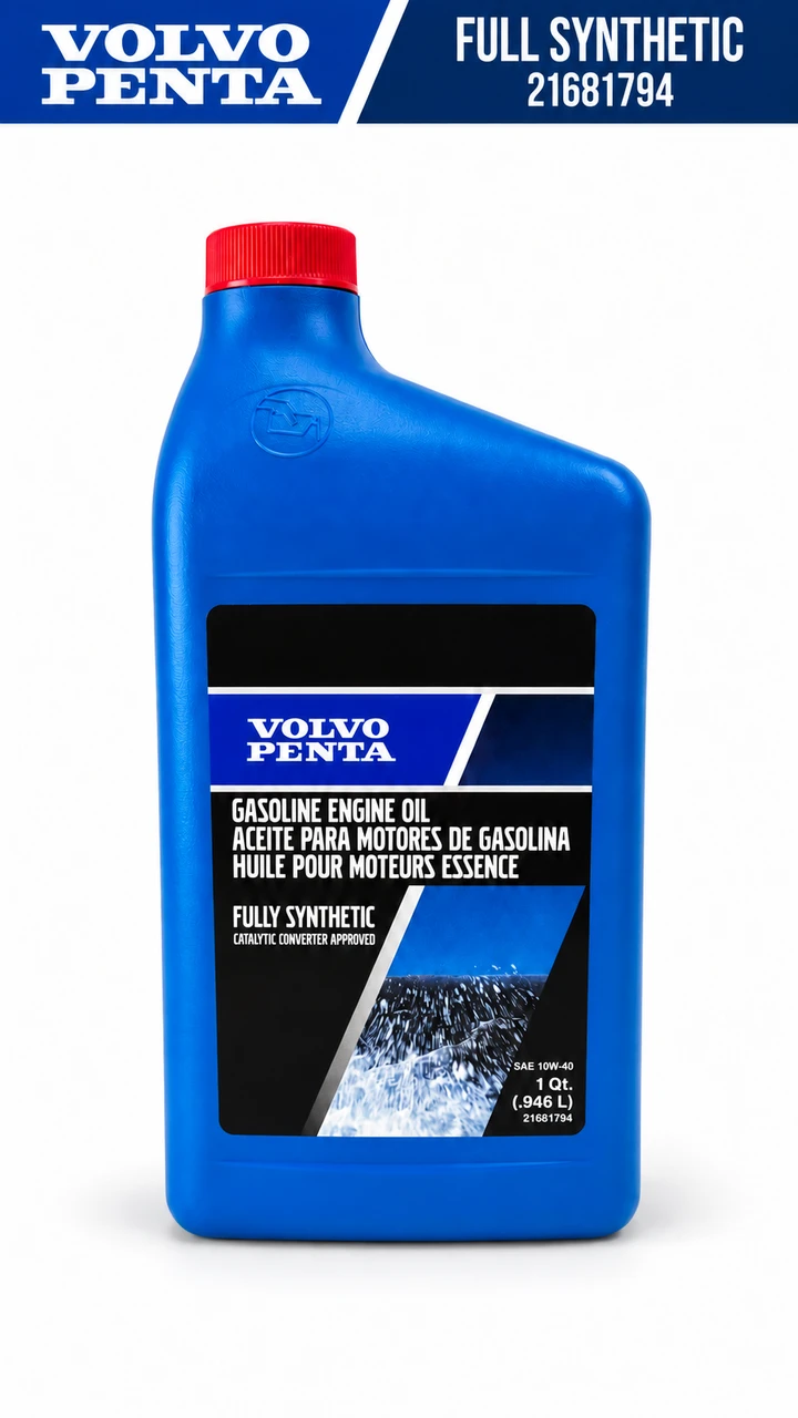 $12.99* GENUINE VOLVO FULL SYNTHETIC ENGINE OIL QUART 21681794 *In Stock & Ready To Ship!