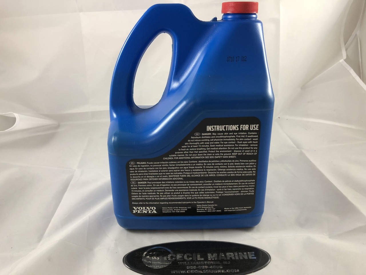 $42.99* GENUINE VOLVO FULL SYNTHETIC ENGINE OIL GALLON 21681795 *In Stock & Ready To Ship!