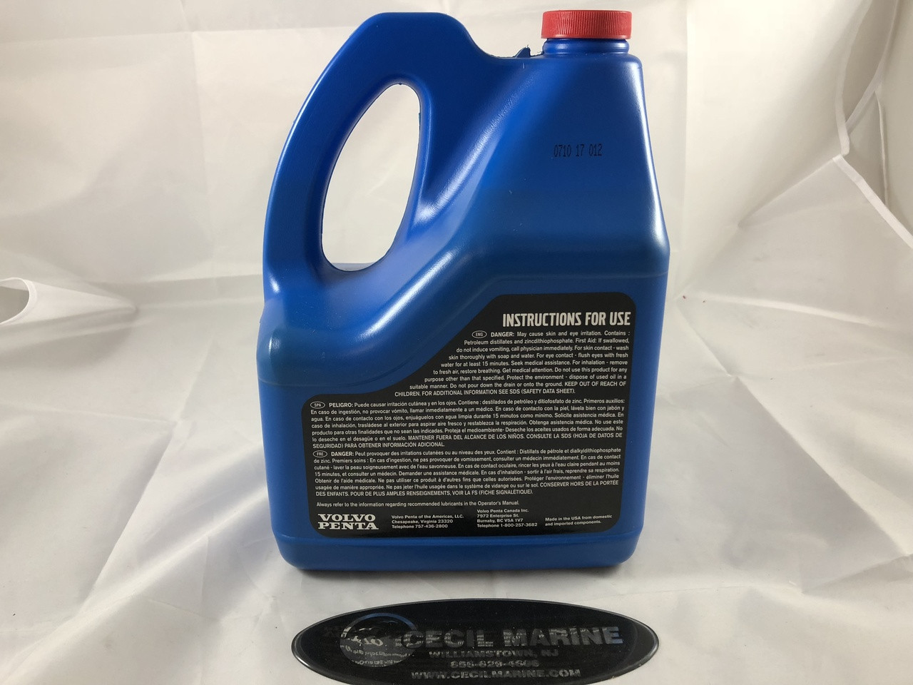 $37.99* GENUINE VOLVO FULL SYNTHETIC ENGINE OIL GALLON 21681795 *In Stock & Ready To Ship!
