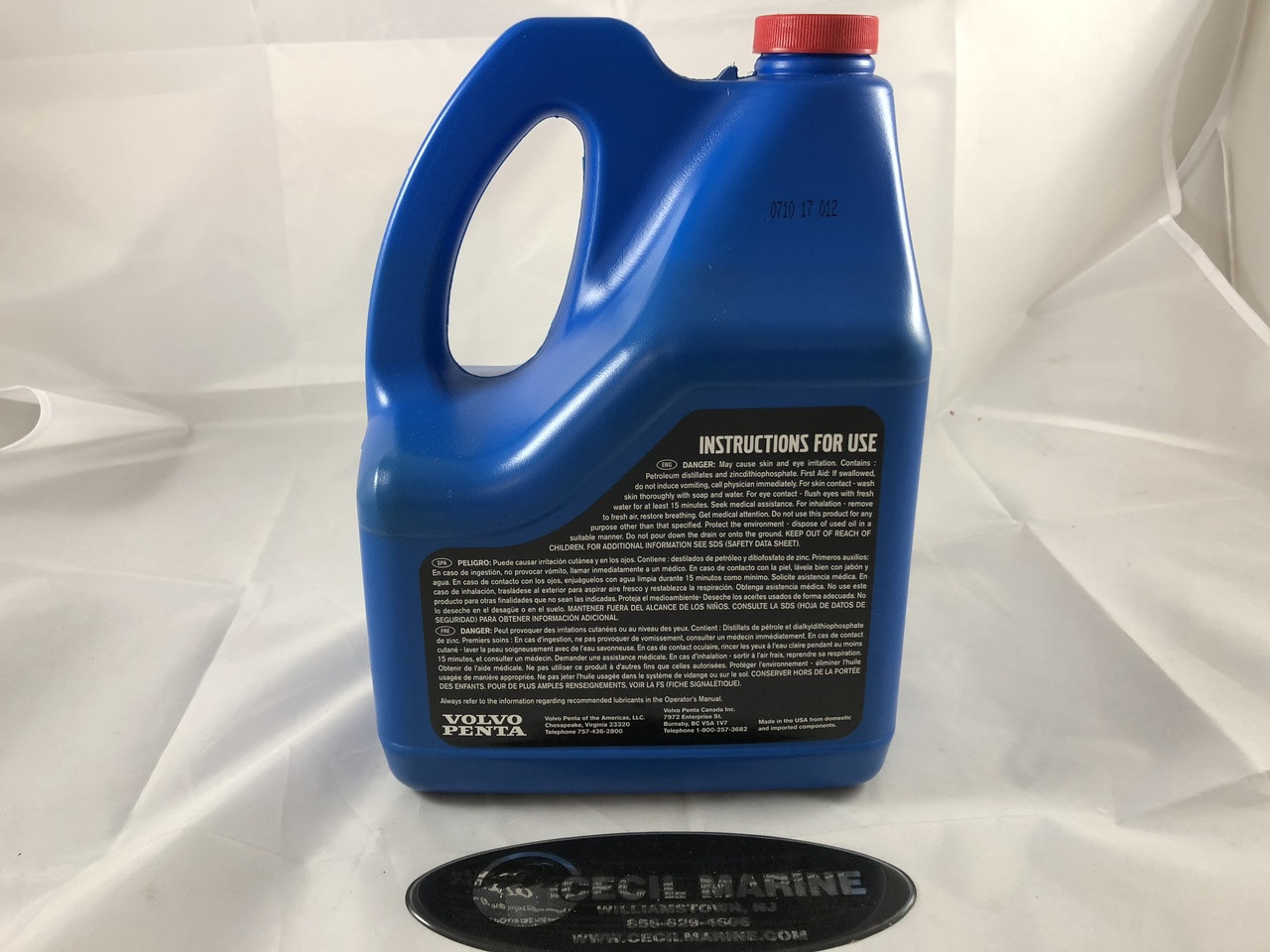 $42.99* GENUINE VOLVO FULL SYNTHETIC ENGINE OIL GALLON 21681795 *In Stock & Ready To Ship!