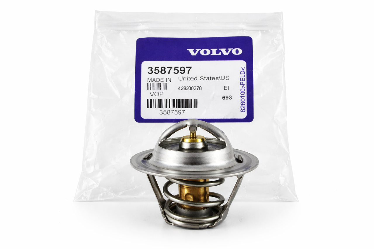 $26.99* GENUINE VOLVO THERMOSTAT 3587597 *In Stock & Ready To Ship!