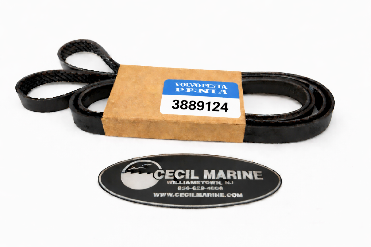 $52.99* GENUINE VOLVO no tax*  BELT no tax* 3889124  (Volvo's previous part number was 3817287) *In Stock & Ready To Ship!