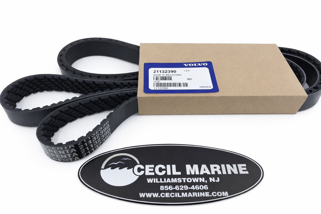 $102.99* GENUINE VOLVO no tax*  SERPENTINE BELT 21132390 *In Stock & Ready To Ship!