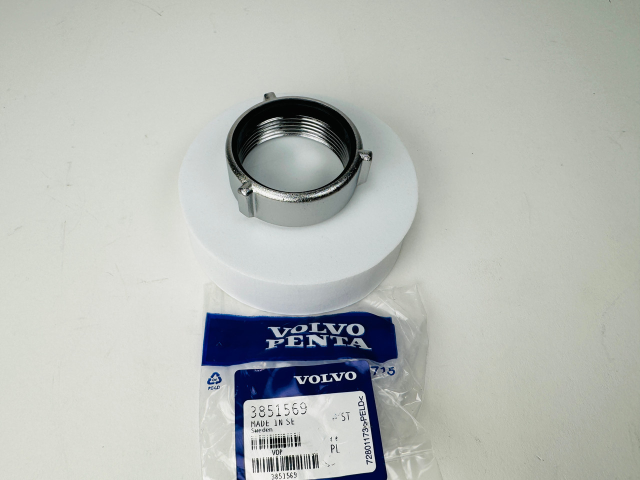 $51.99* GENUINE VOLVO no tax* FORWARD PROPELLER NUT 3851569 *In Stock & Ready To Ship!