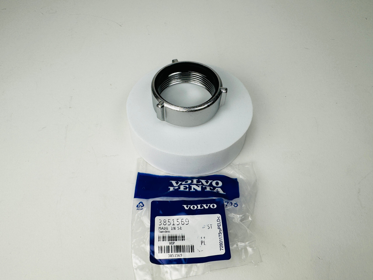 $51.99* GENUINE VOLVO no tax* FORWARD PROPELLER NUT 3851569 *In