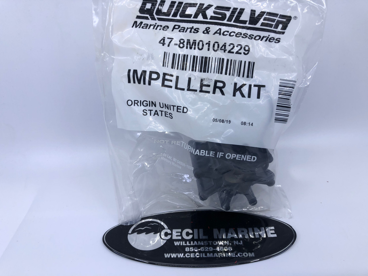 Jingyu WinWinYSX 8M0104229 Water Pump Impeller Kit For Mercury MerCruiser Stern Drives V-6 And V-8 Powered 4.3L 4.5L 5.0L 5.7L 6.2L 8.1L 8.2L Inboard Engine With O-Ring - Foto 13