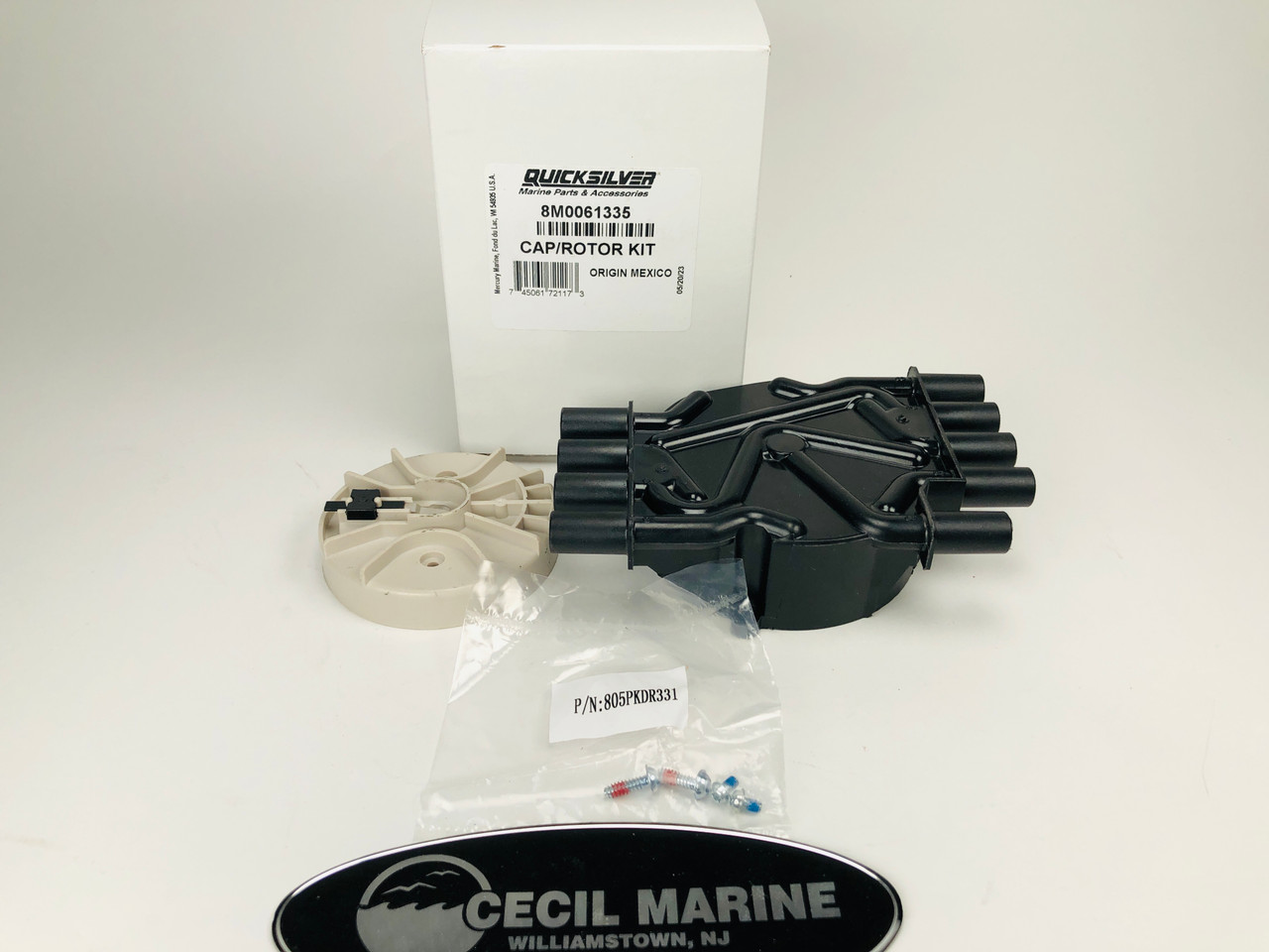 $126.99* GENUINE MERCRUISER CAP AND ROTOR KIT - 8M0061335 *In Stock & Ready To Ship!