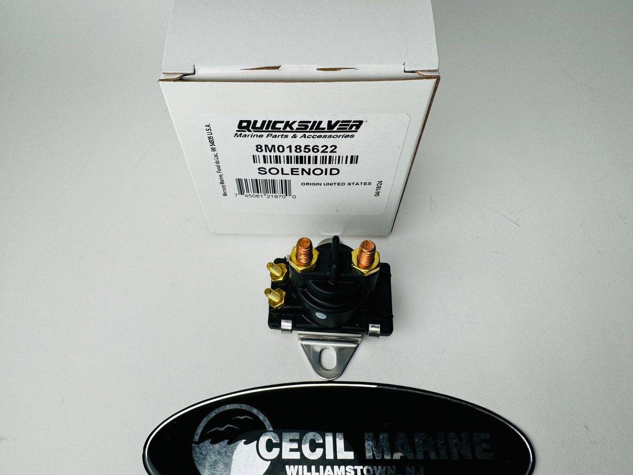 $34.99* GENUINE MERCRUISER, MERCURY & QUICKSILVER no tax* SOLENOID