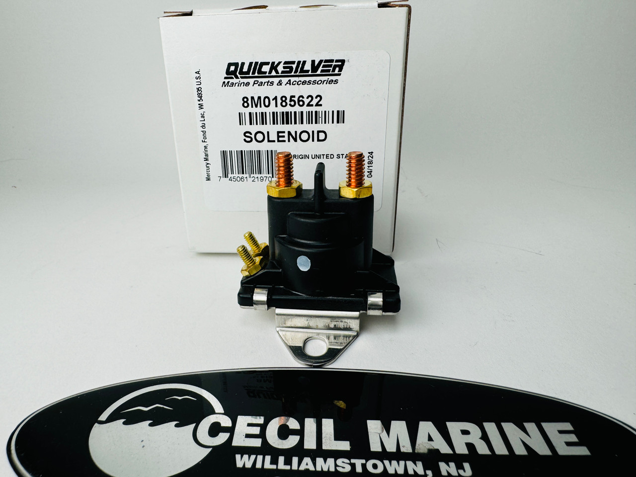 $34.99* GENUINE MERCRUISER, MERCURY & QUICKSILVER no tax* SOLENOID