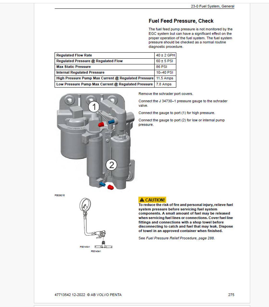 $1099.99* GENUINE VOLVO no tax* FUEL PUMP 23306461 *A signature is required  for delivery *In Stock & Ready To Ship!