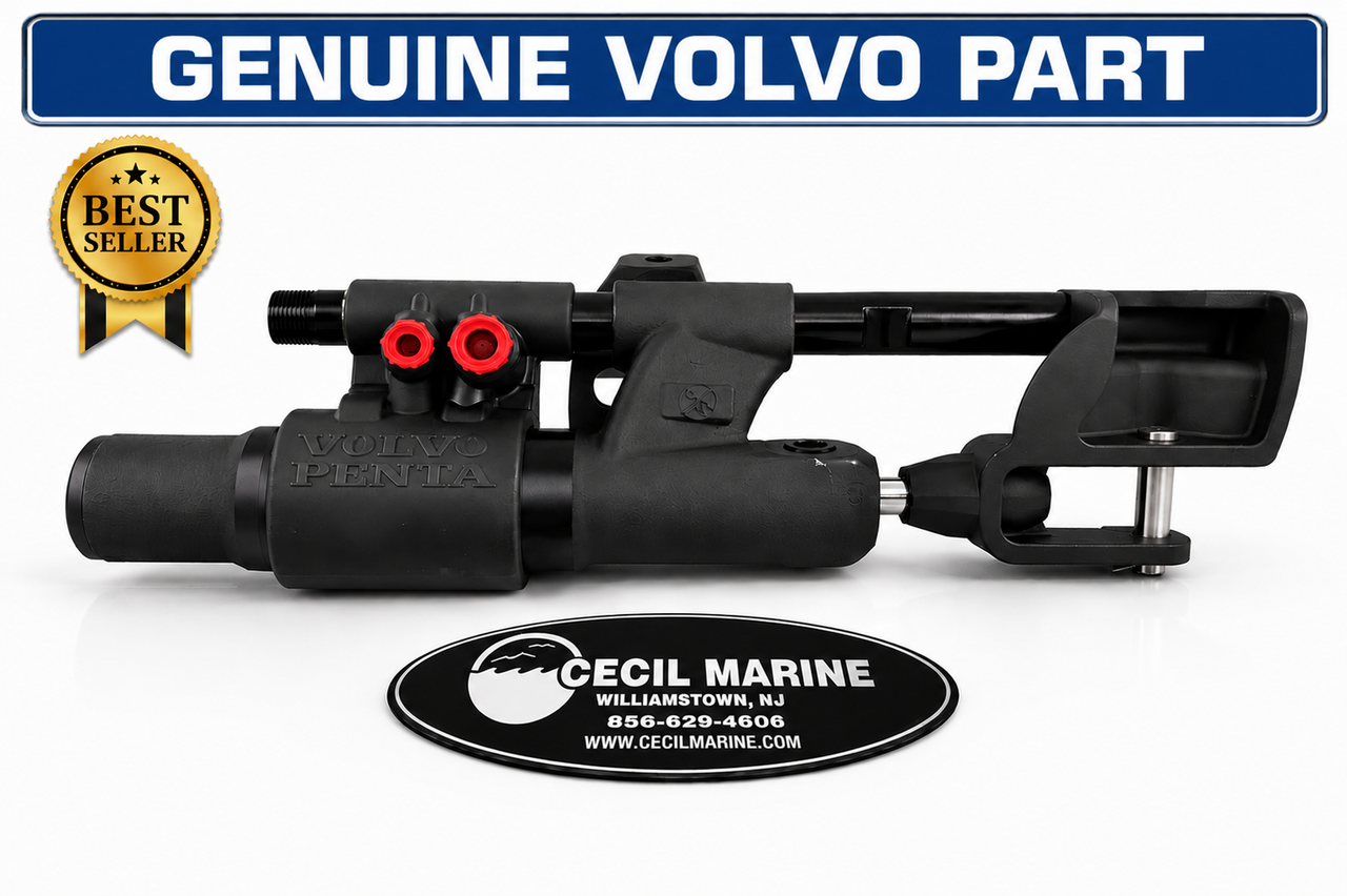 $949.99* GENUINE VOLVO no tax* STEERING CYLINDER  21910902 (Volvo's previous part numbers were 3850244, 3854878, 3856710, 3856716, 3858128, 3812269, 3860883, 3862513, 3862210, 3860726) *In Stock & Ready To Ship!