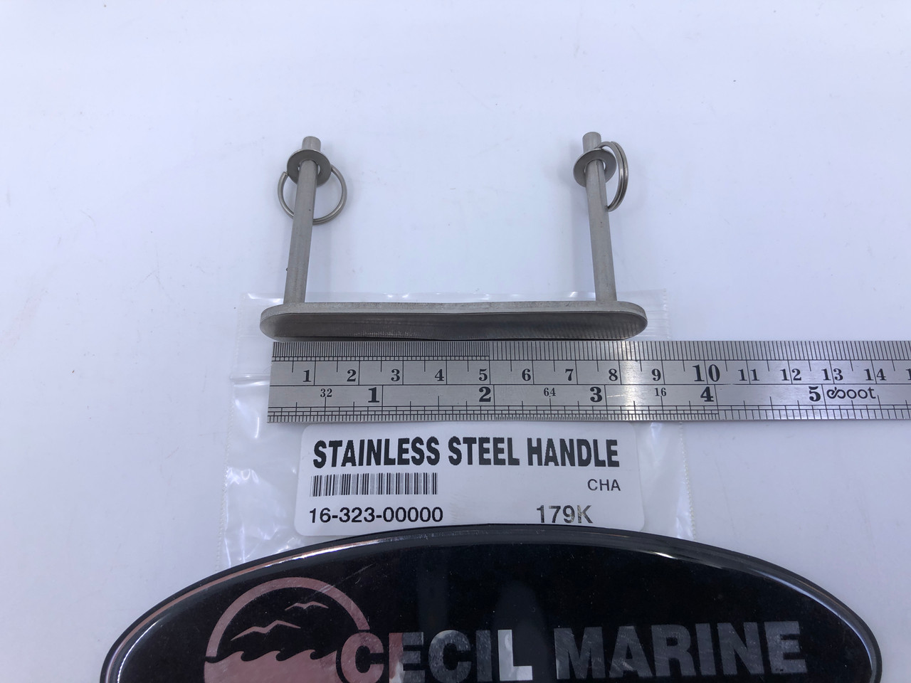 STAINLESS STEEL HANDLE 16-323-00000 *In Stock & Ready To Ship!