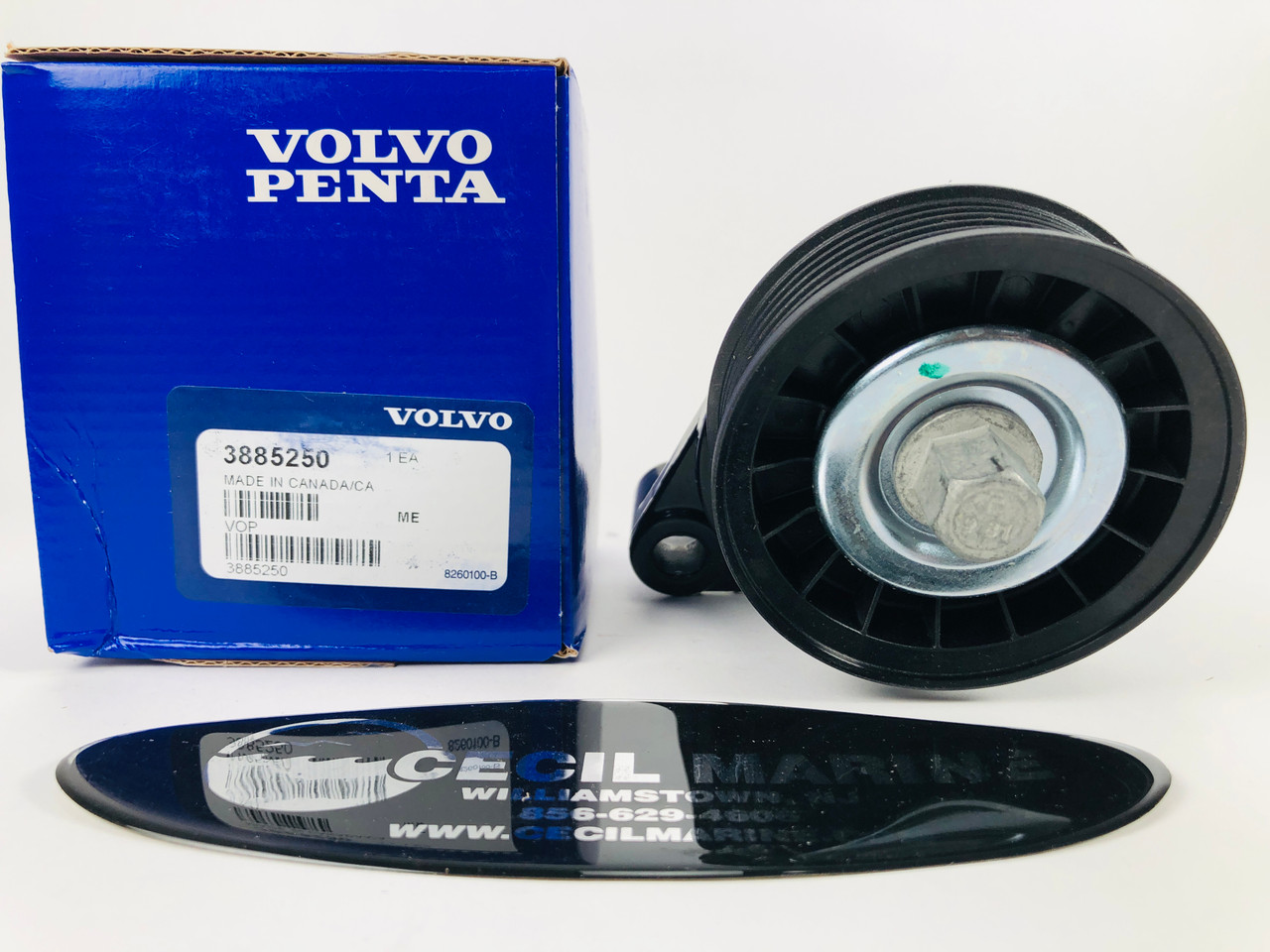 $121.99* GENUINE VOLVO  no tax* BELT TENSIONER 3885250 *In Stock & Ready To Ship!