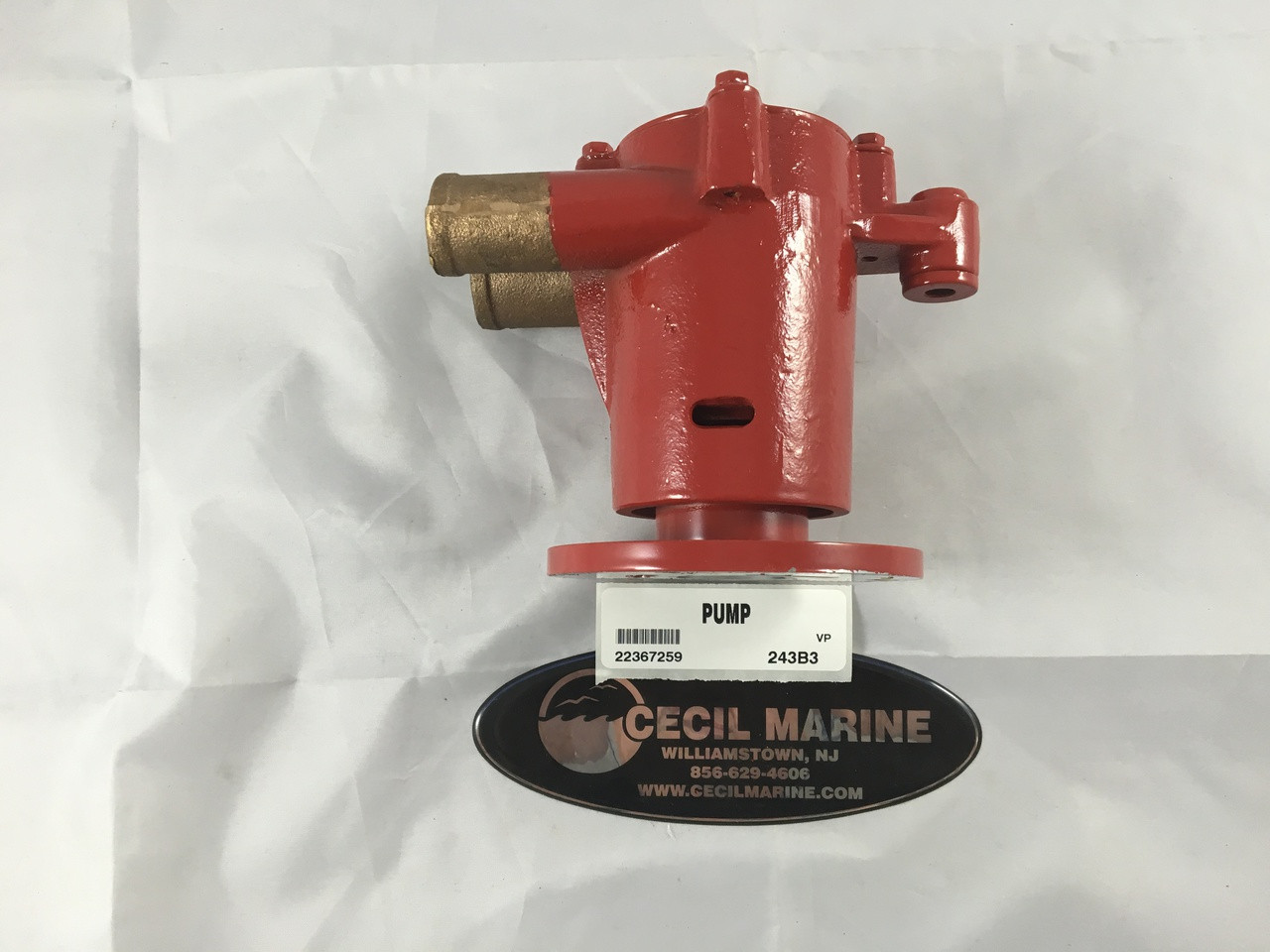 $549.99* GENUINE VOLVO no tax* SEA WATER PUMP 22367259  *In Stock & Ready To Ship!