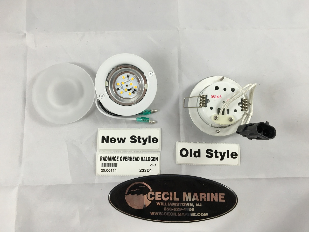 LED RADIANCE OVERHEAD LIGHT W/ CONNECTORS  *In Stock & Ready To Ship!