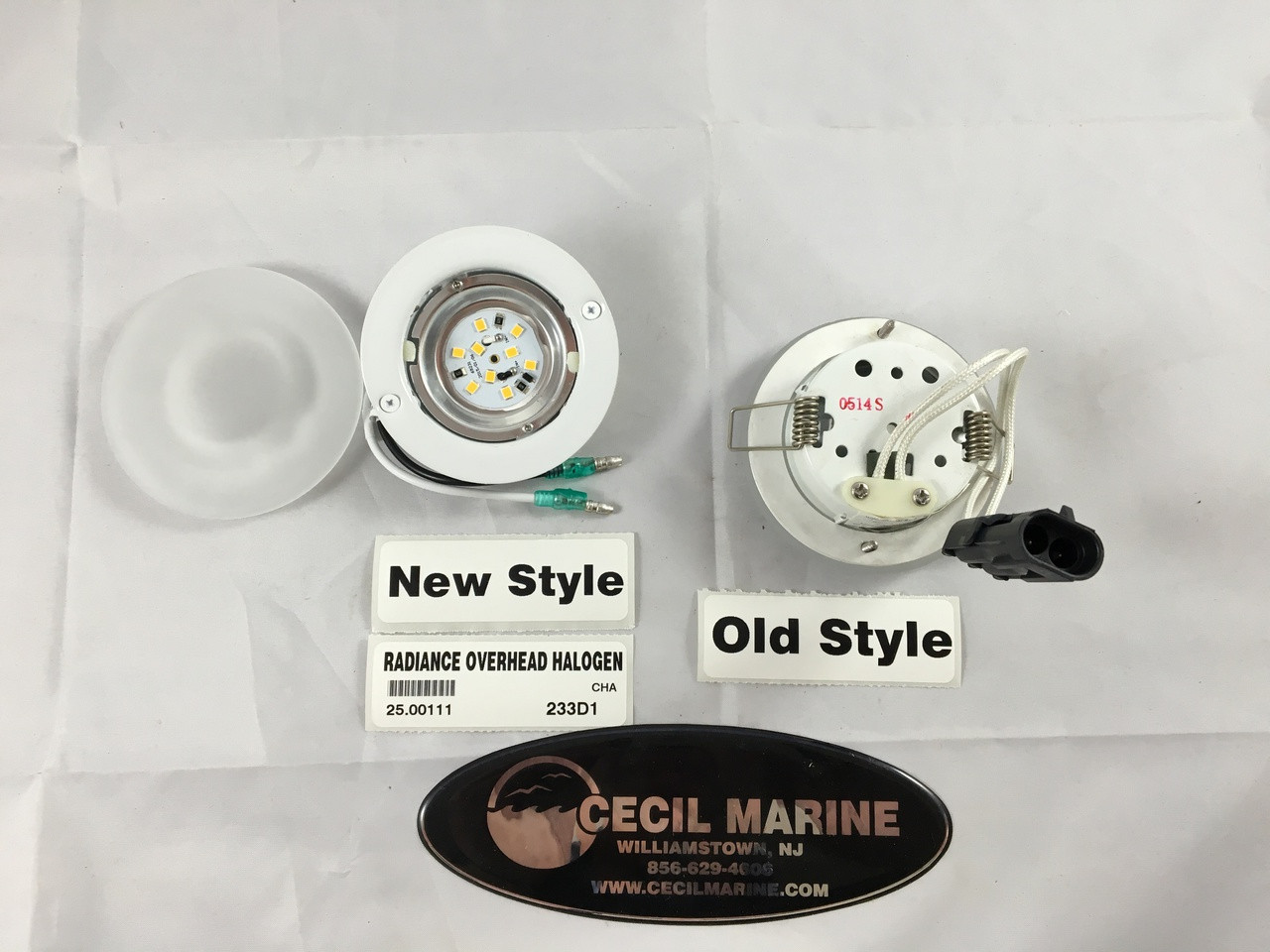 LED RADIANCE OVERHEAD LIGHT W/ CONNECTORS  *In Stock & Ready To Ship!