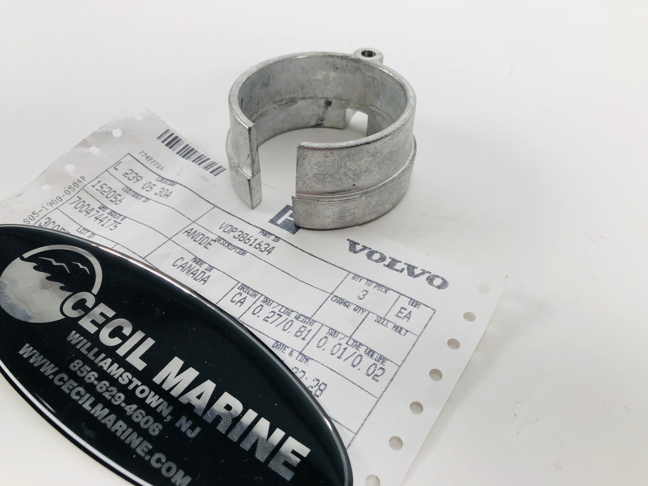 $24.99* GENUINE VOLVO XDP ANODE 3861634 *In Stock & Ready To Ship!