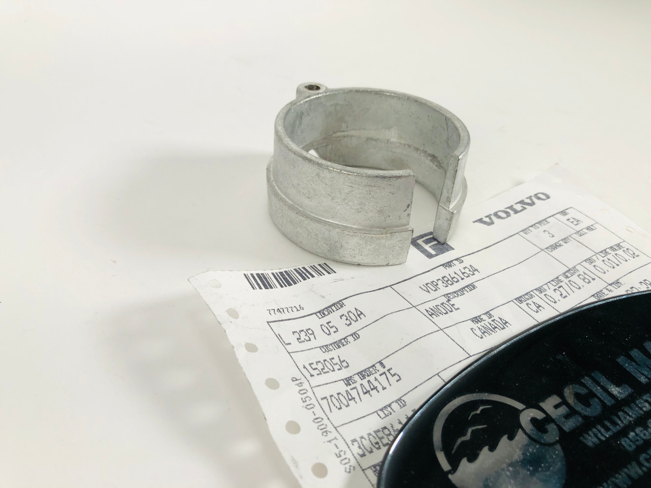 $24.99* GENUINE VOLVO XDP ANODE 3861634 *In Stock & Ready To Ship