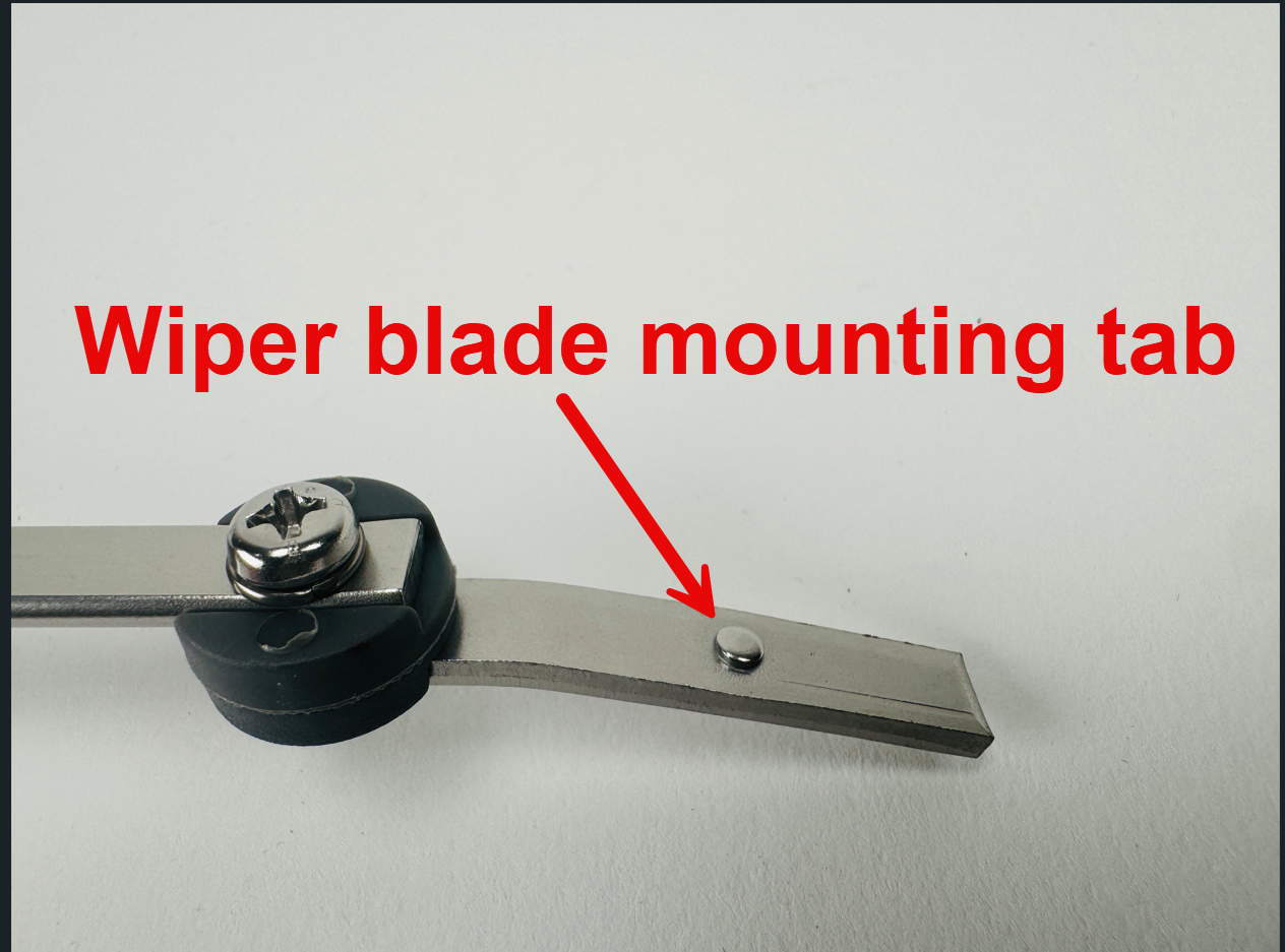 PARKER WIPER ARM 10" - 14" ** Fits 21, 23, 25 & 28 Parker Sport Cabins  *In Stock & Ready To Ship!