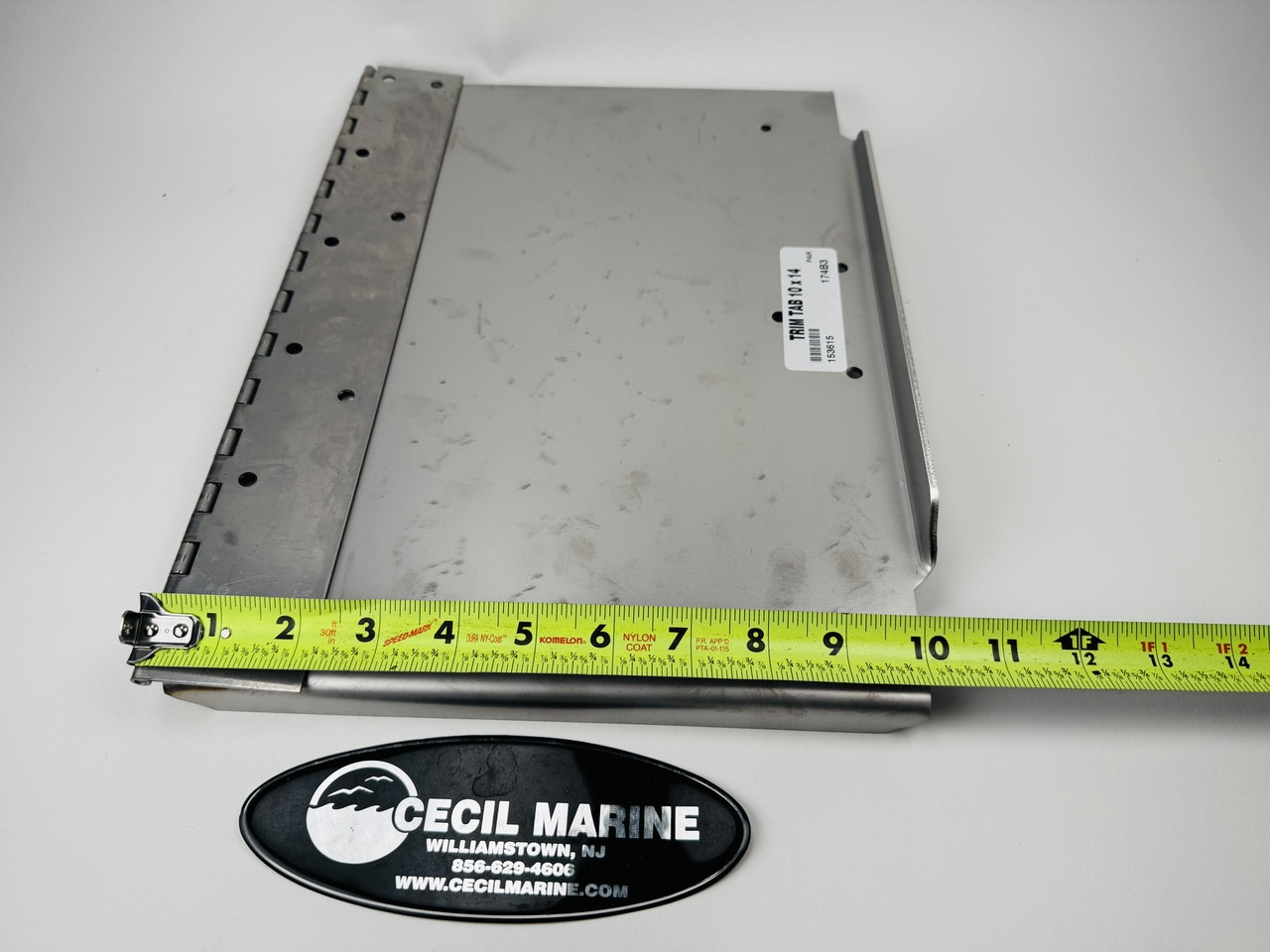 PARKER PORT OR STARBOARD TRIM TAB 10 x 14 Sold individually *In