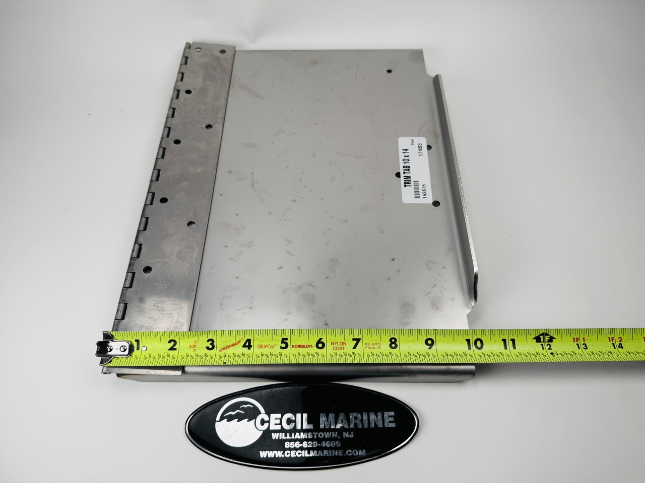 PARKER PORT OR STARBOARD TRIM TAB 10 x 14 Sold individually *In