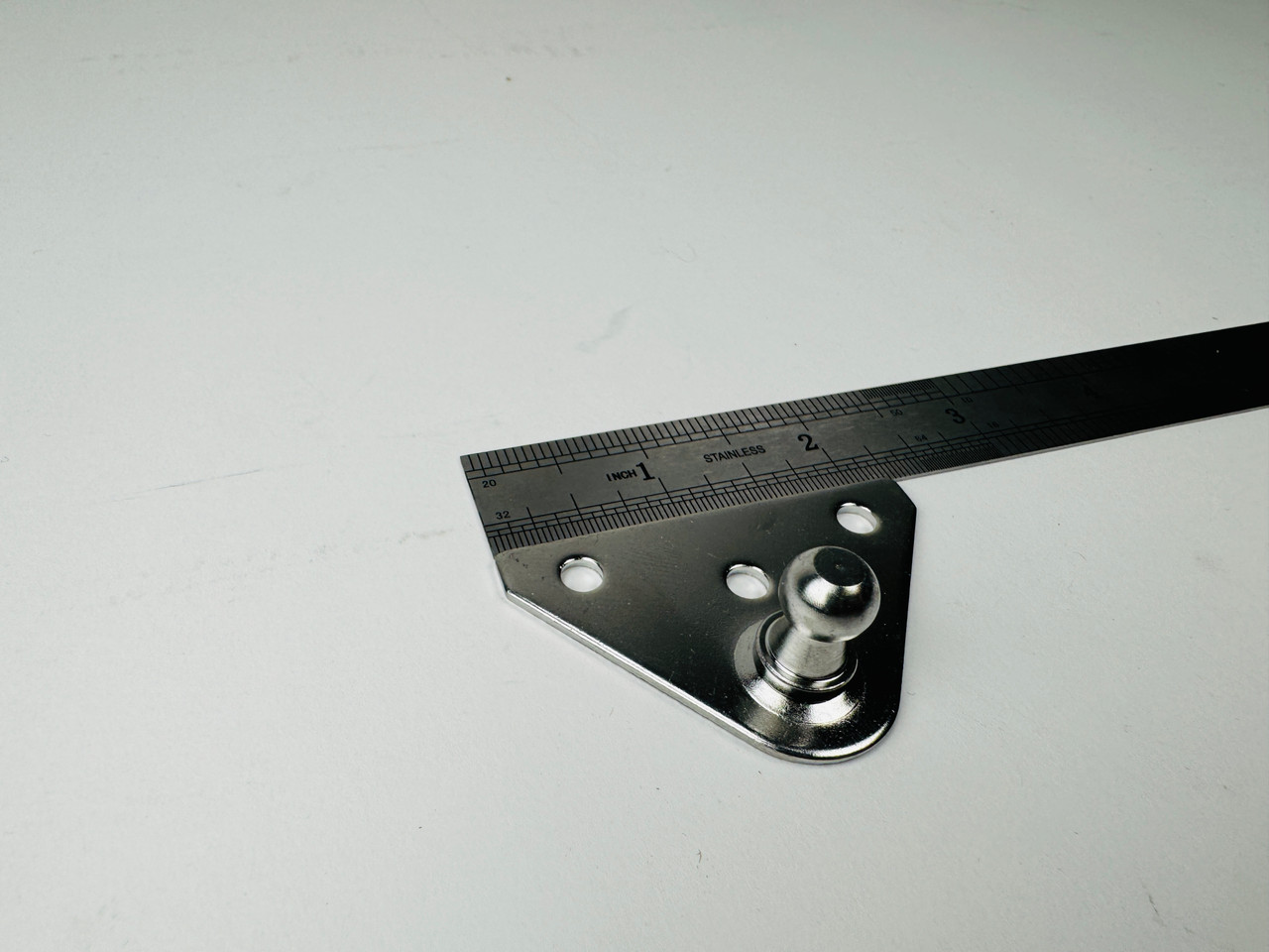 FLAT BRACKET 10 MM BALL 40.00048, SL62P3-1 *In Stock & Ready To Ship!