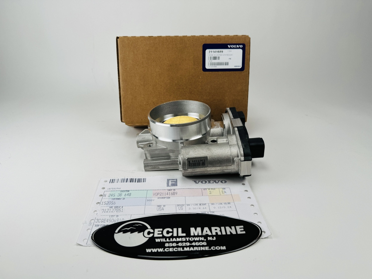 $679.99* GENUINE VOLVO no tax* THROTTLE  BODY 21141689 *In Stock & Ready To Ship!