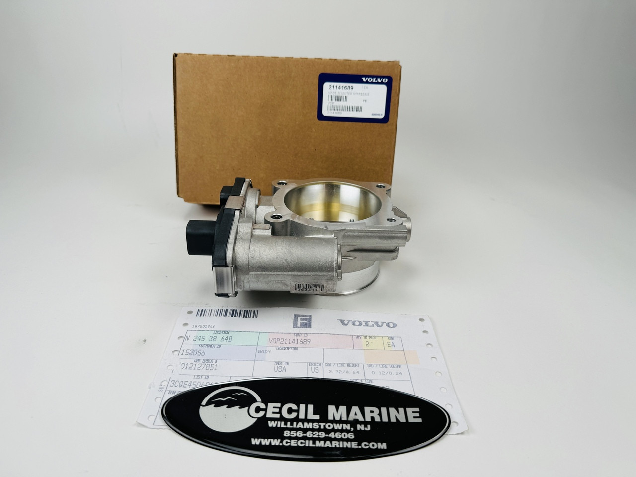 $679.99* GENUINE VOLVO no tax* THROTTLE  BODY 21141689 *In Stock & Ready To Ship!