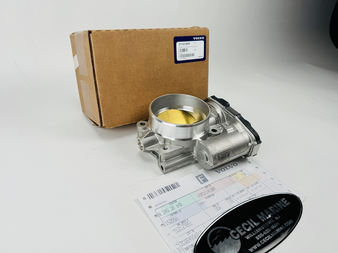 $679.99* GENUINE VOLVO no tax* THROTTLE  BODY 21141689 *In Stock & Ready To Ship!