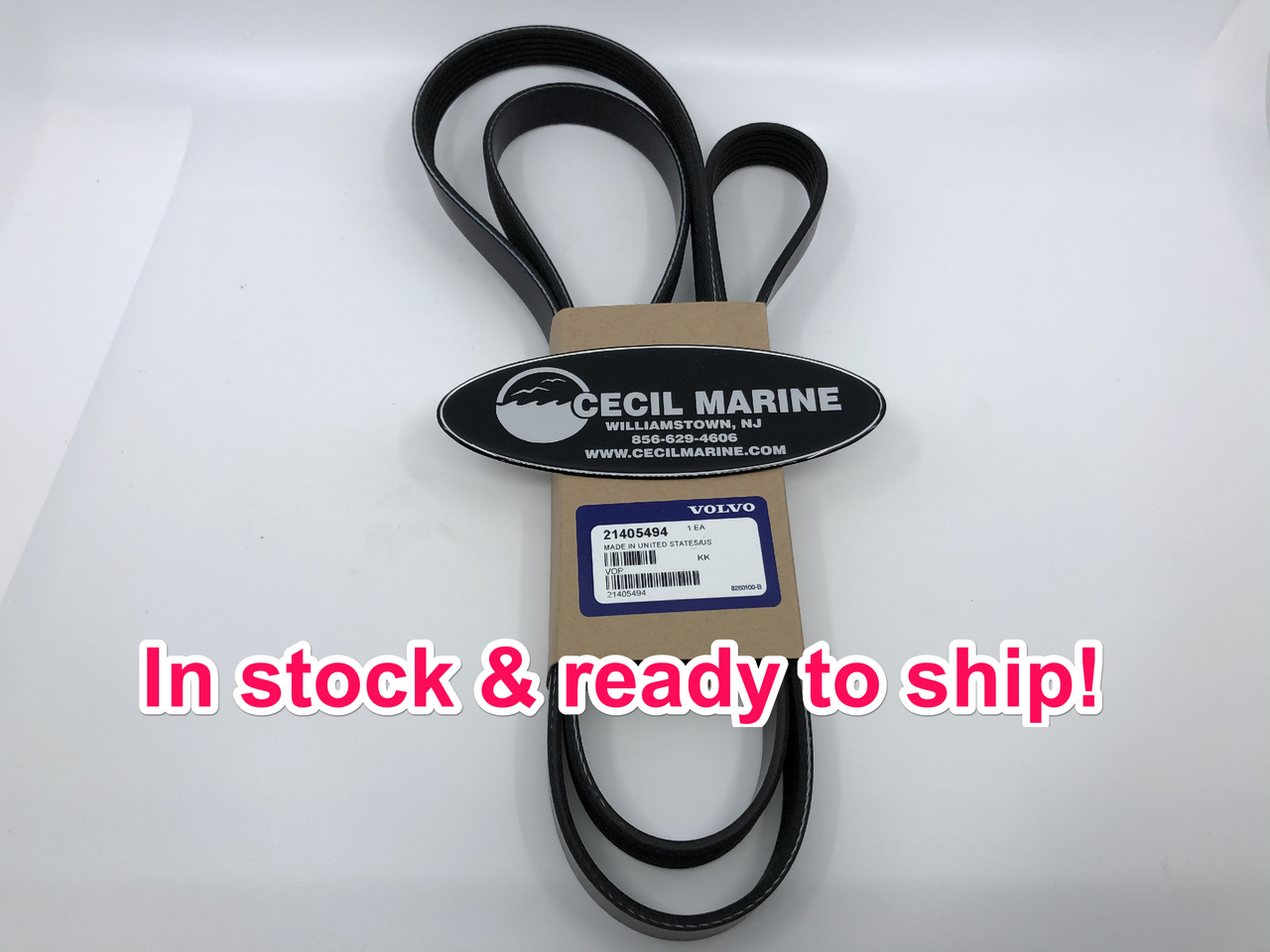 $69.99* GENUINE VOLVO no tax* BELT 21405494  *In Stock & Ready To Ship!