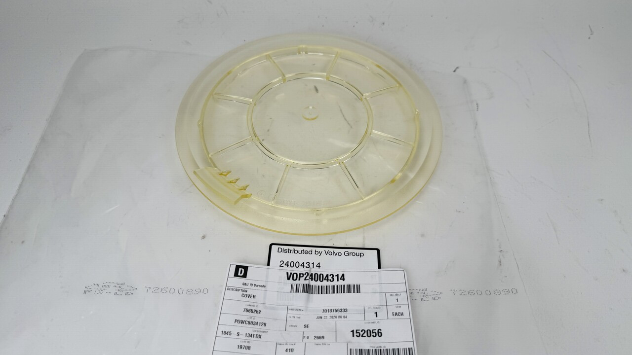 $59.99* GENUINE VOLVO no tax* COVER 24004314 (Volvo's previous part numbers were 21445782 & 24004310) *Special Order 10 To 14 Days For Delivery
