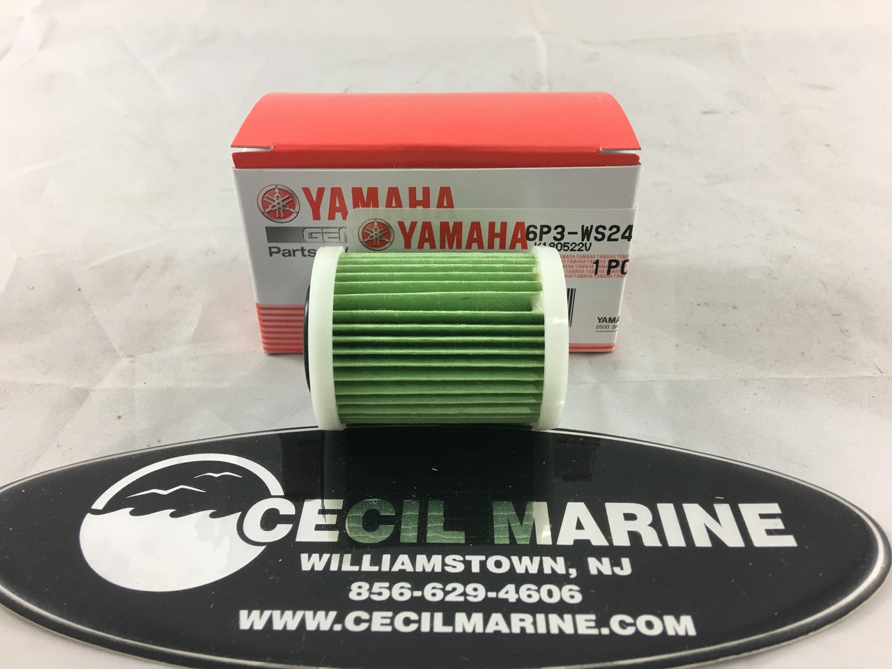 $21.99* GENUINE YAMAHA Outboard Fuel Filter 6P3-WS24A-02-00 ( YAMAHA'S OLD PART NUMBER WAS 6P3-WS24A-01-00)*In Stock And Ready To Ship!