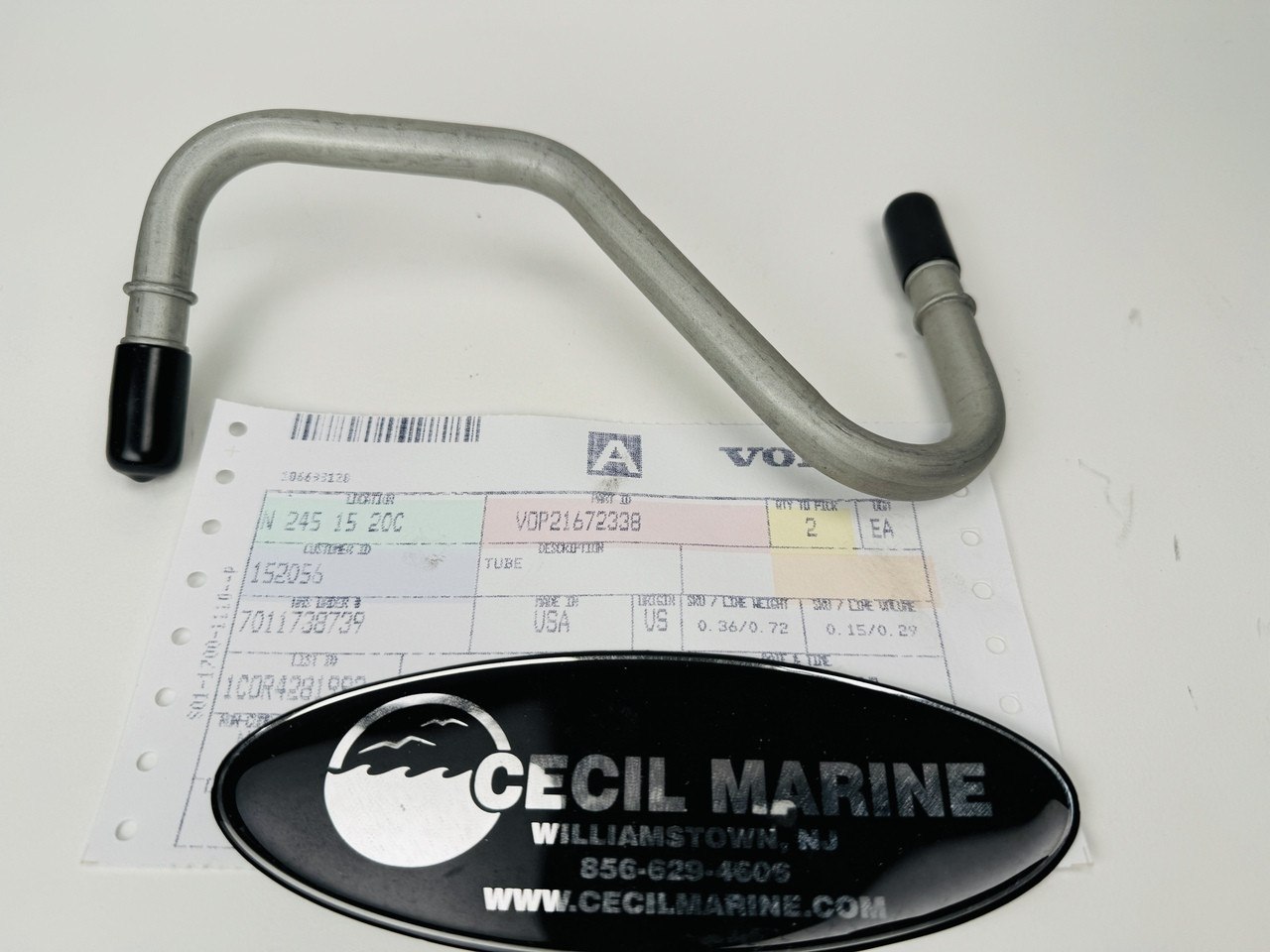 $129.99* GENUINE VOLVO no tax* TUBE 21672338 *In Stock & Ready To
