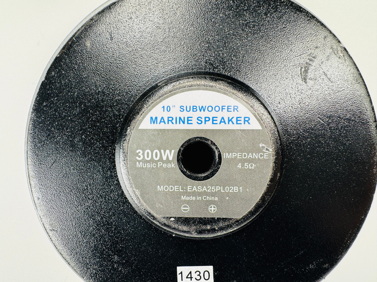 SPEAKER - SUB WOOFER 10