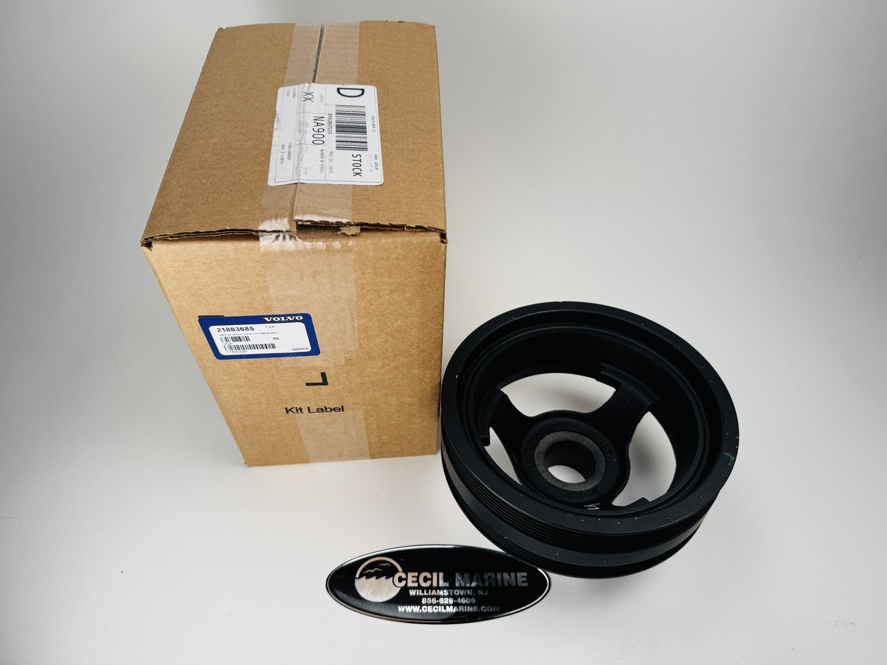 $469.99* GENUINE VOLVO no tax* PULLEY 21883685 *In Stock & Ready