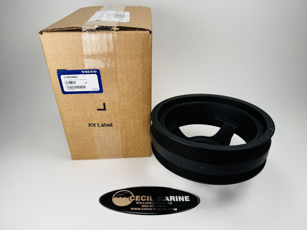 パーツ VOLVO $469.99* GENUINE VOLVO no tax* PULLEY 21883685 *In Stock & Ready