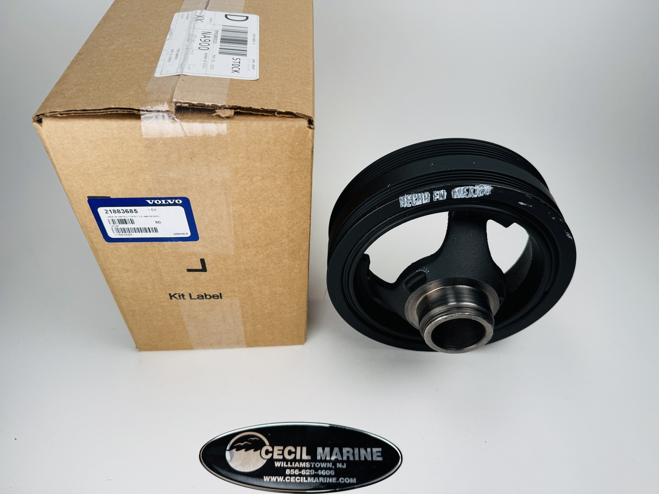 $469.99* GENUINE VOLVO no tax* PULLEY 21883685 *In Stock & Ready