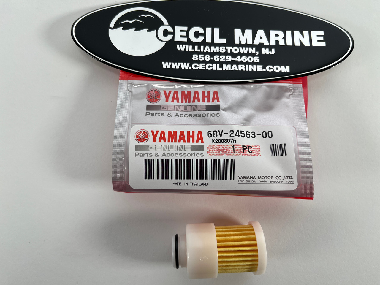 $17.99 GENUINE YAMAHA Outboard Fuel Filter 68V-24563-00-00 In Stock And Ready To Ship**