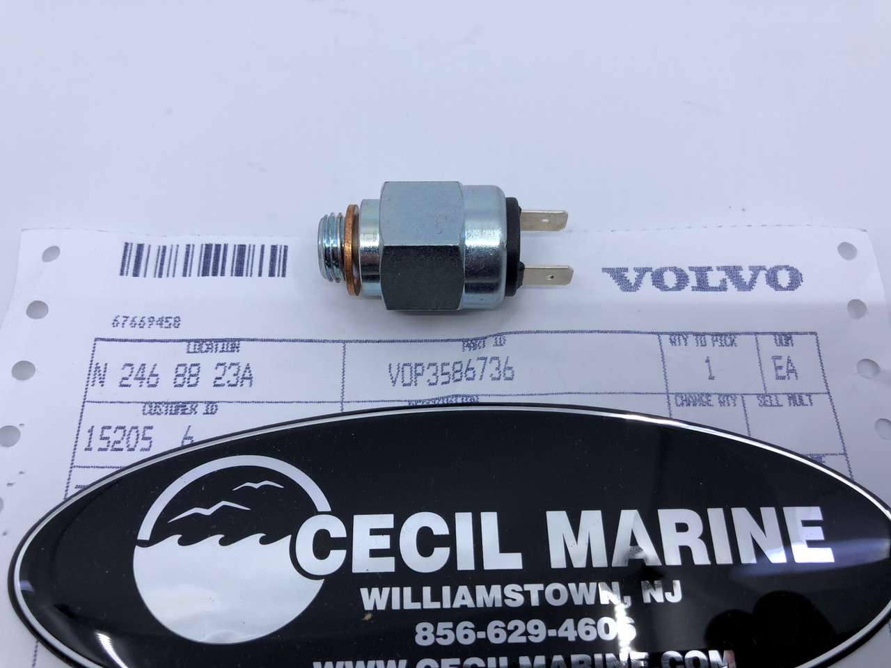 $99.99* GENUINE VOLVO no tax* GENUINE VOLVO PRESSURE SWITCH 3586736  *Special Order 10 To 14 Days For Delivery