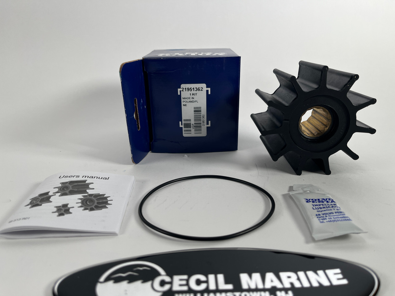 $99.99* GENUINE VOLVO no tax* IMPELLER KIT 21951362 *In Stock & Ready To Ship!