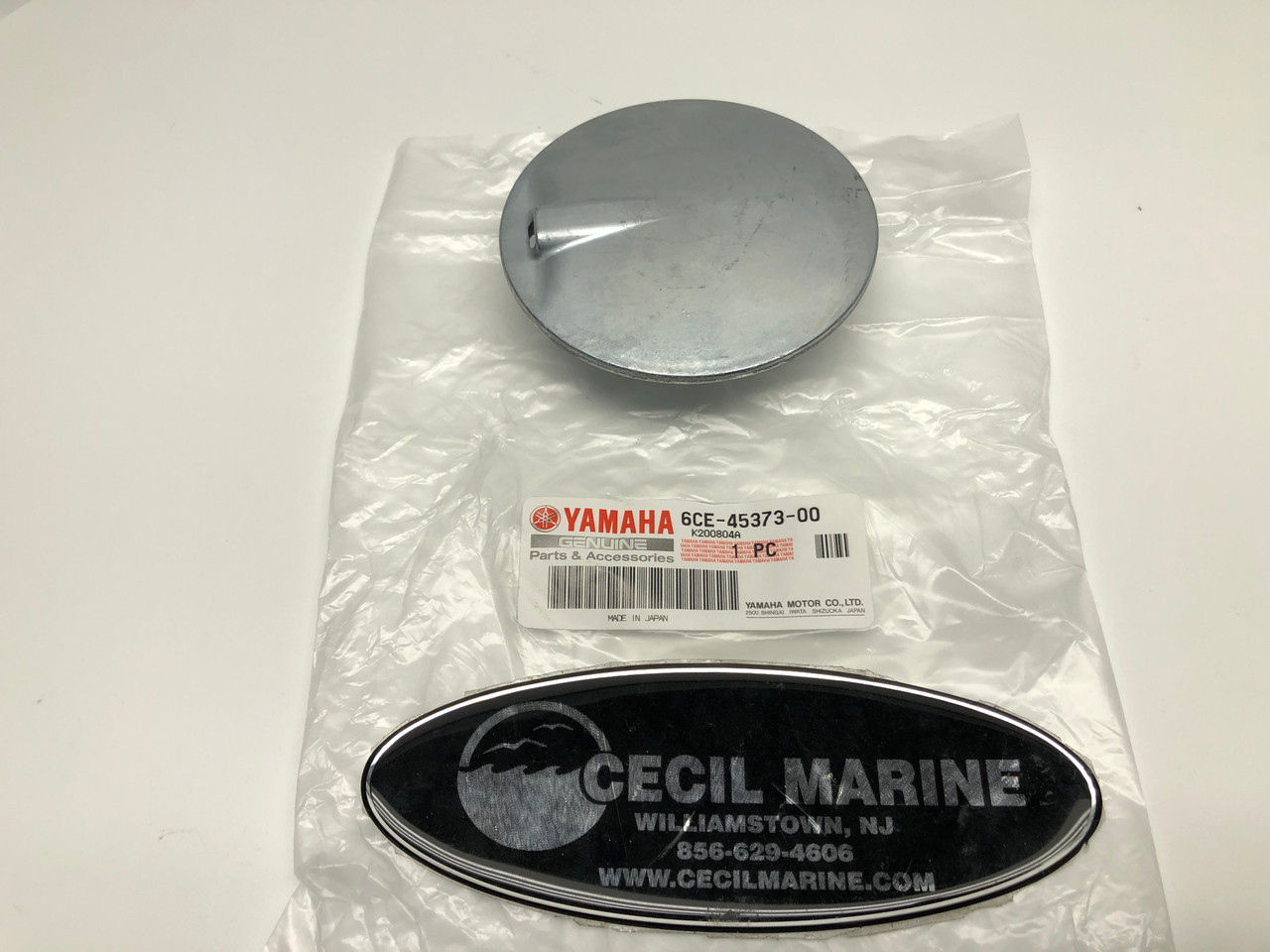 $34.85* GENUINE YAMAHA no tax* TRIM TAB 6CE-45373-00-00 *In Stock & Ready To Ship!