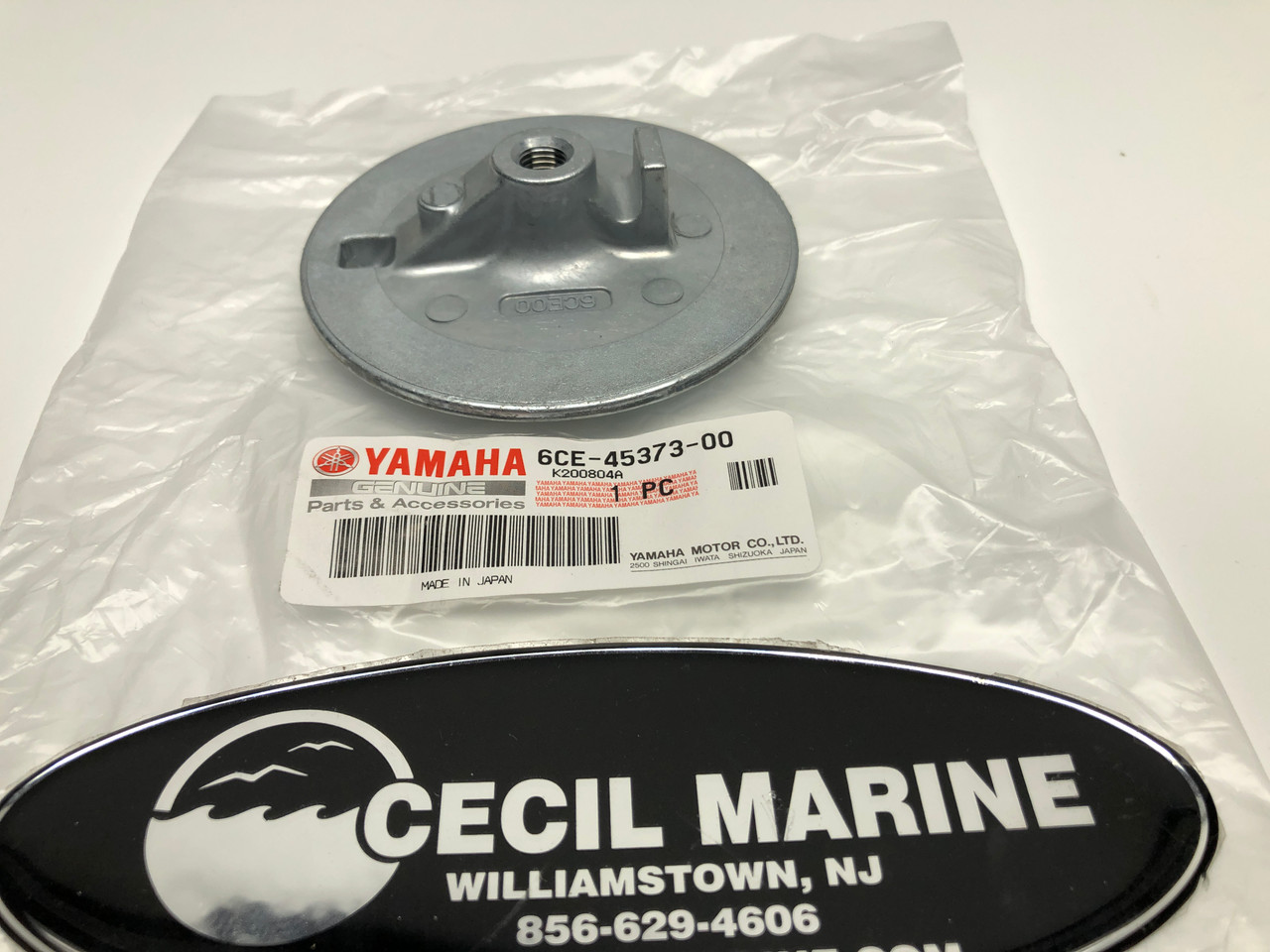 $34.85* GENUINE YAMAHA no tax* TRIM TAB 6CE-45373-00-00 *In Stock & Ready To Ship!