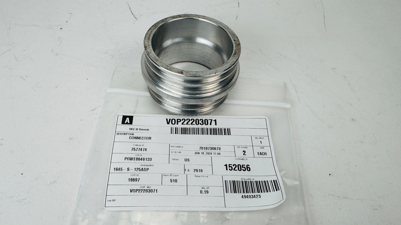 $36.99*  GENUINE VOLVO no tax* CONNECTOR 22203071 *In Stock & Ready To Ship!