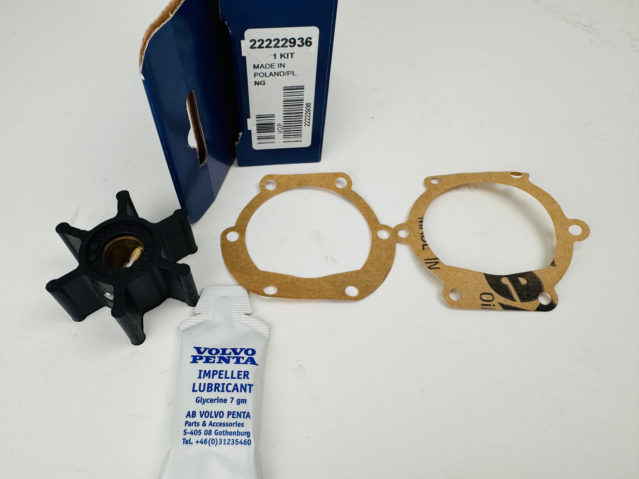 $41.99* GENUINE VOLVO no tax* IMPELLER KIT 22222936 *In Stock