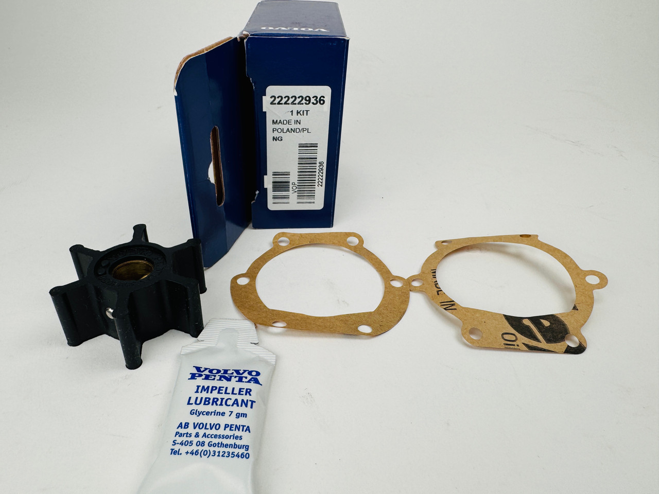 $41.99* GENUINE VOLVO no tax* IMPELLER KIT 22222936 *In Stock
