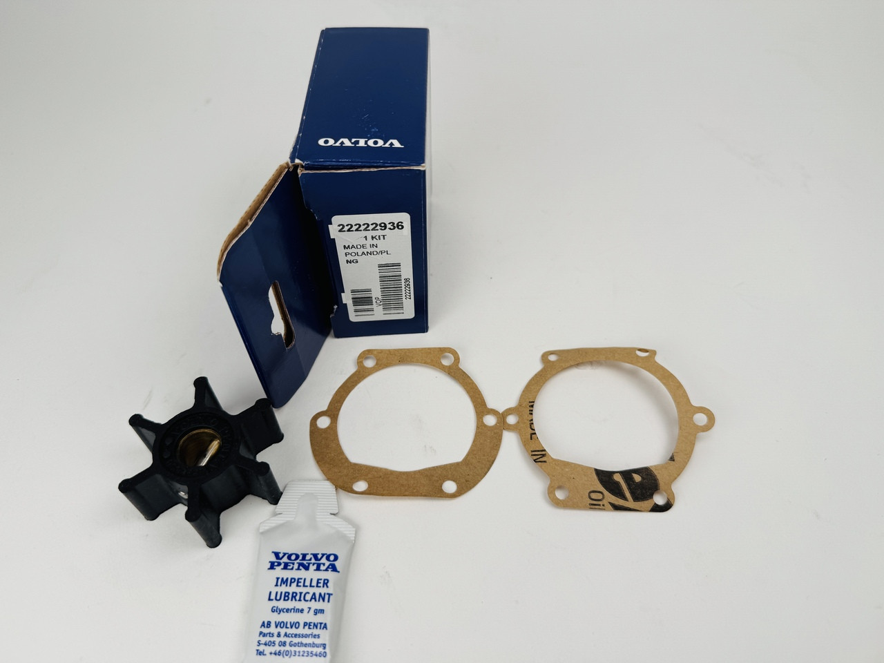 $41.99* GENUINE VOLVO no tax* IMPELLER KIT 22222936 *In Stock