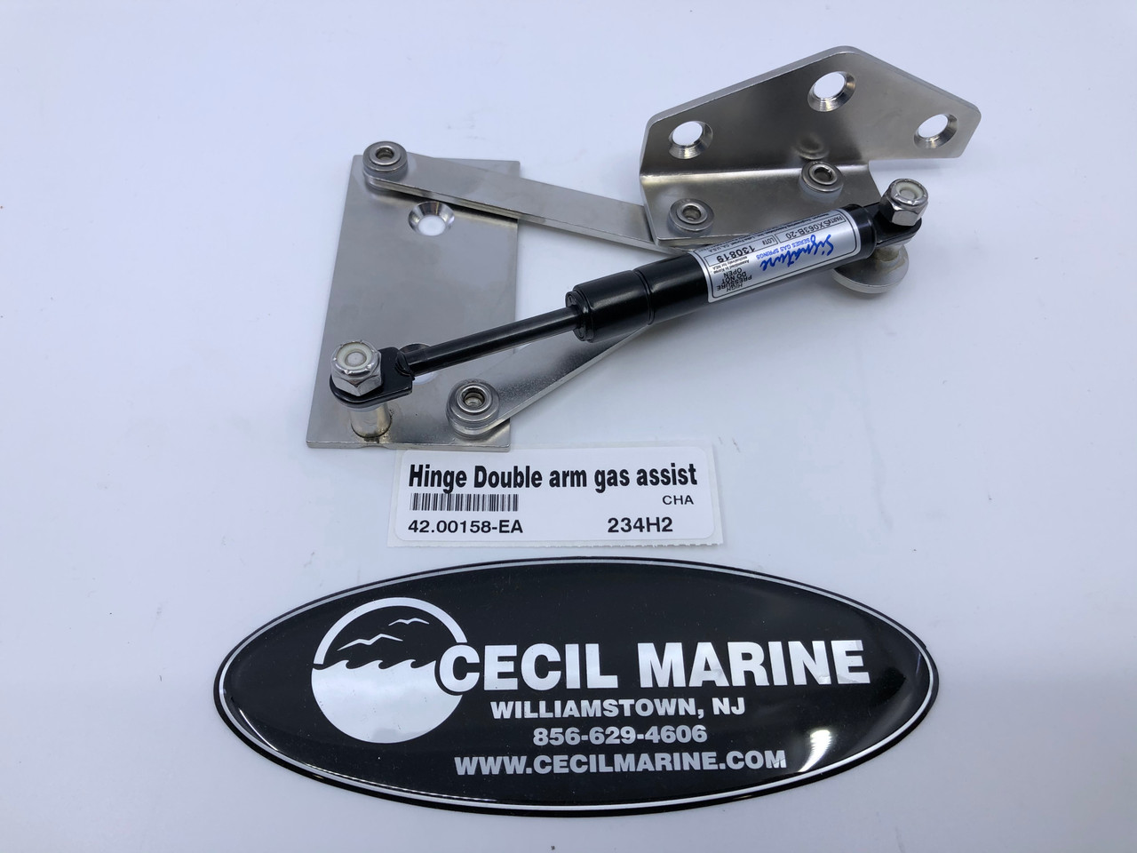 SEA-ANGELS17 2) Hinge Double arm gas assist SOLD IN A PAIR *In Stock & Ready To