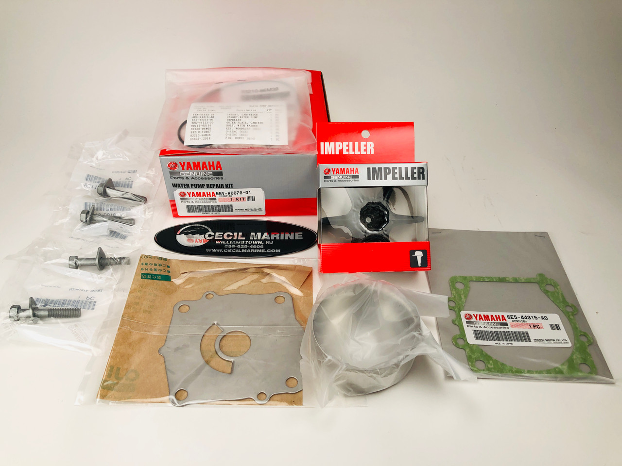 $91.99* GENUINE YAMAHA no tax* WATER PUMP REPAIR 68V-W0078-01-00