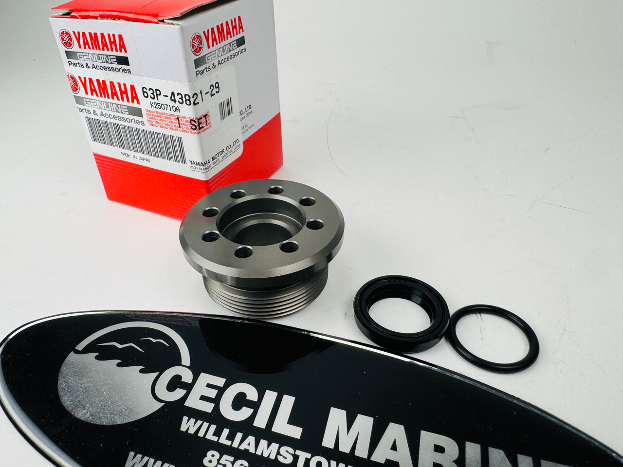69.99* GENUINE YAMAHA  no tax*   SCREW, TRIM CYLINDER END 63P-43821-29-00 (Yamaha's previous part number was 63P-43821-29-00) *In Stock and Ready To Ship!
